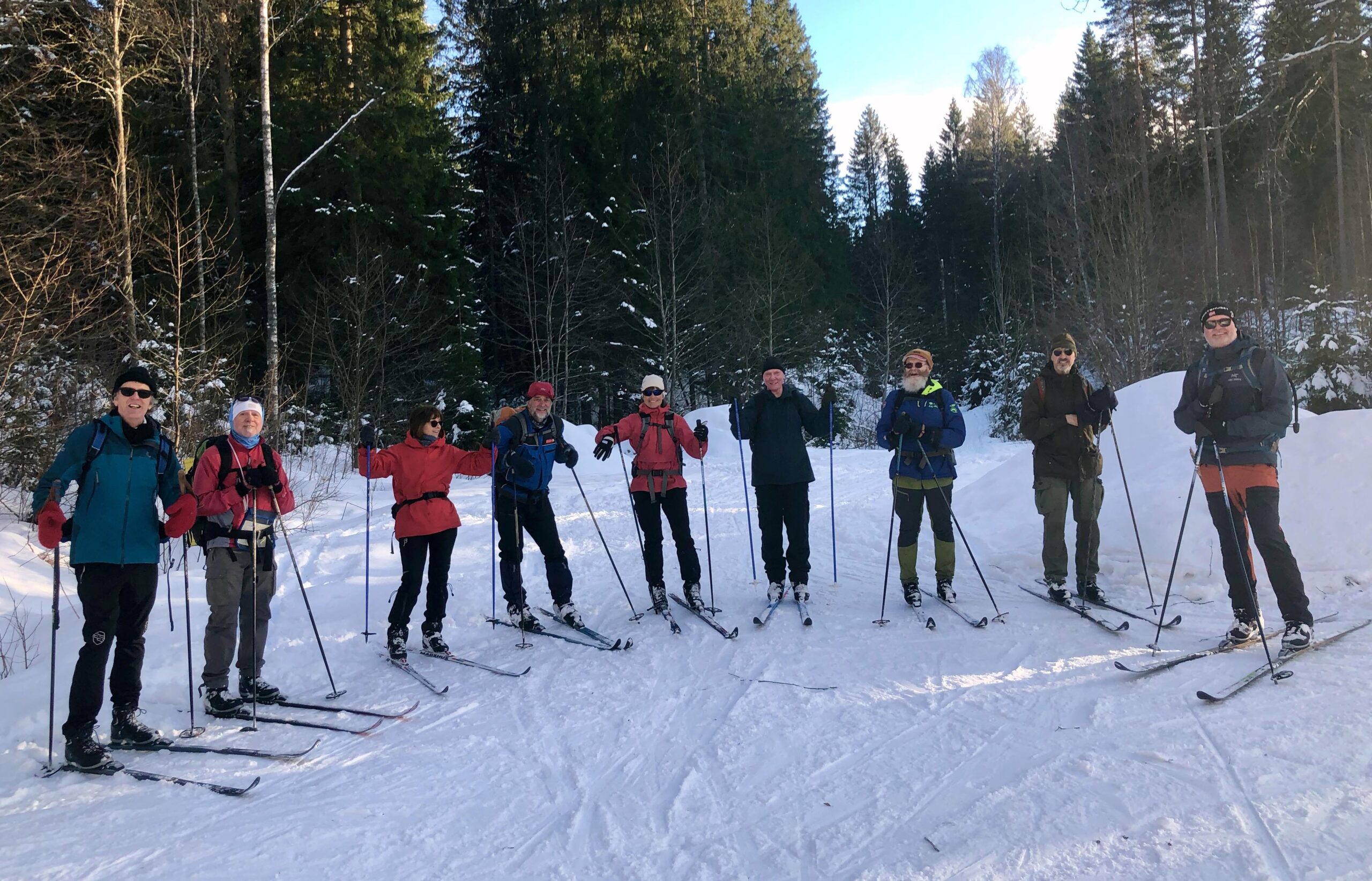 Glade turdeltakere ved Ødegården