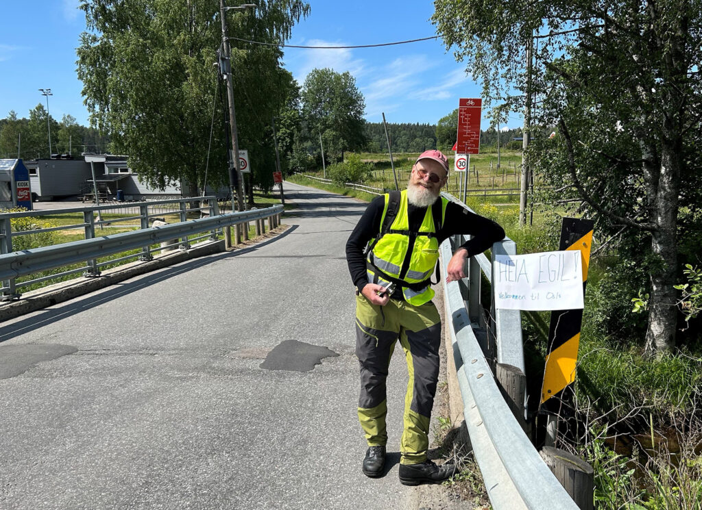 Velkommen til Oslo, Egil!