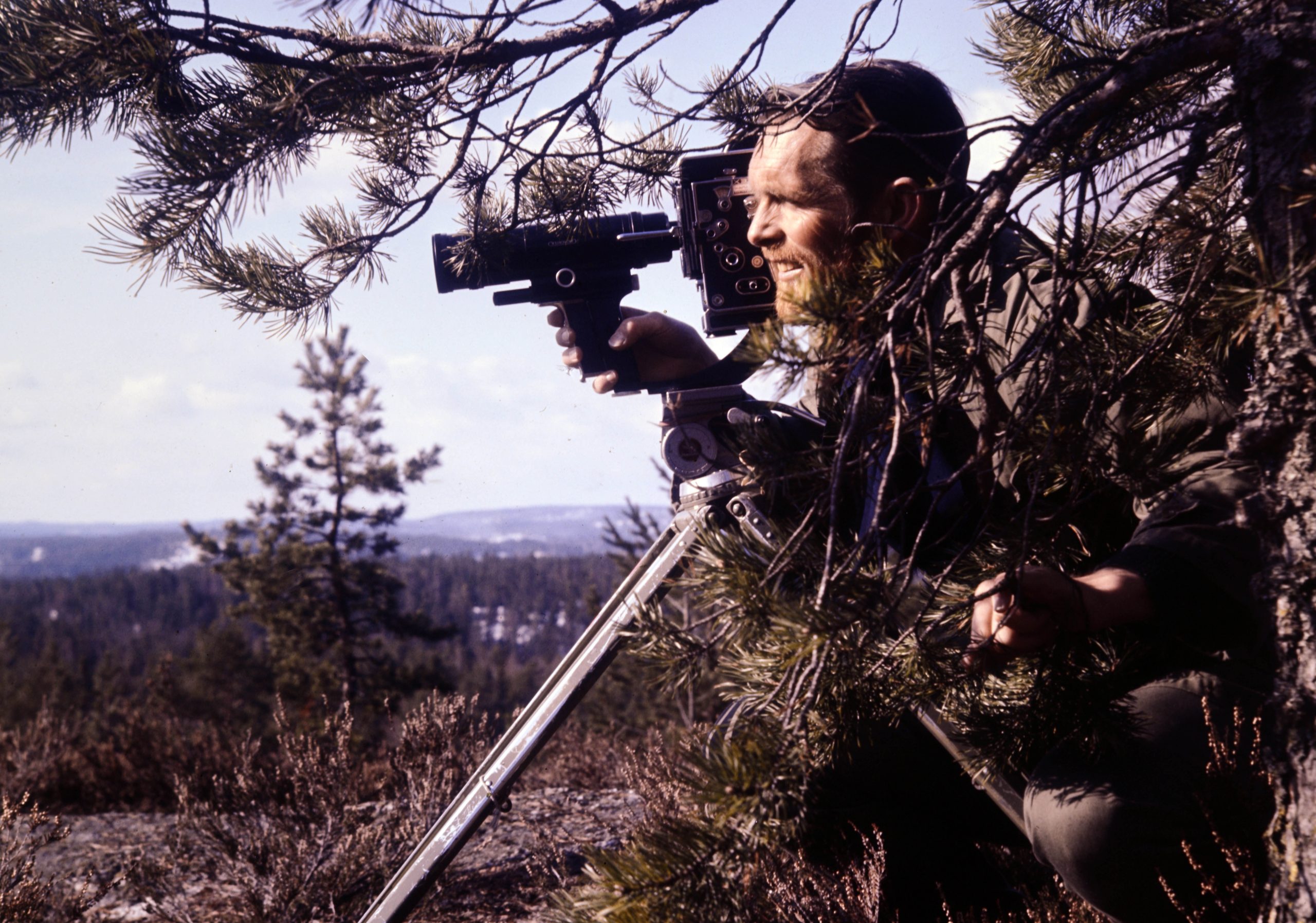 Sverre M. Fjelstad i 1969. Foto: Knut Harald Evensen.