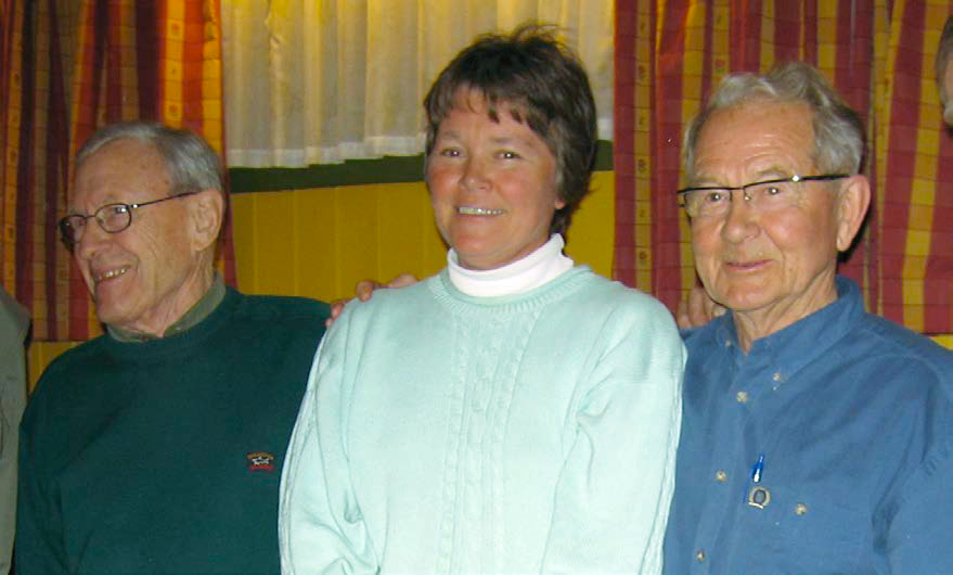 Kilder til denne artikkelen er Finn Jensen (t.v.), Lise Henriksen og Oddvar Rolstad, her fotografert på årsmøtet i mars 2006. Foto: Steinar Saghaug.